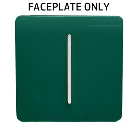 Dark Green Spare Plate Wiring Accessories Trendi Decorative Screwless